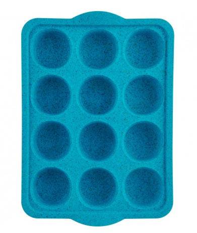 Trudeau Silicone Muffin Pan Tropical Granite - Bear Country Kitchen