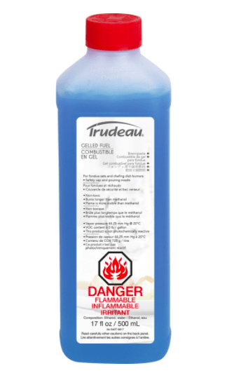 Gelled Fondue Fuel 500ML - Bear Country Kitchen