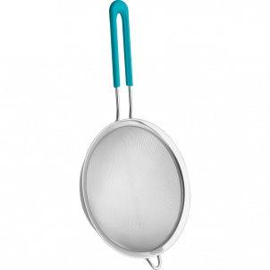 Trudeau Fine Mesh Strainer 8" Tropical Blue - Bear Country Kitchen
