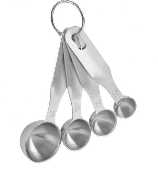 Trudeau Stainless Steel Meauring Spoons Set Of 4 - Bear Country Kitchen