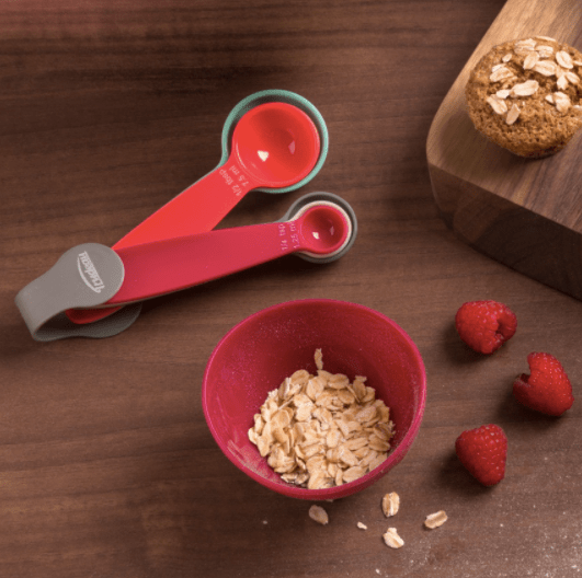 Trudeau Measuring Spoons Coloured S/5 - Bear Country Kitchen