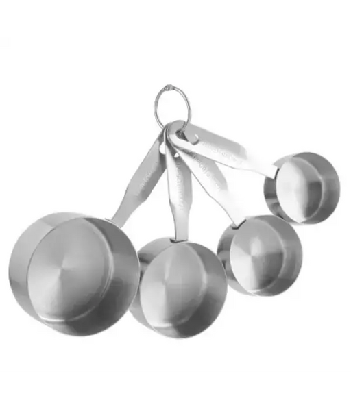 Trudeau Stainless Steel Measuring Cup Set Of 4 - Bear Country Kitchen