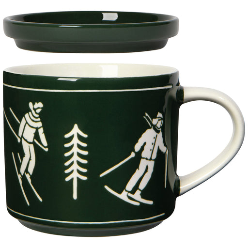 Danica Jubilee Lidded Mug Ski Ya Later - Bear Country Kitchen