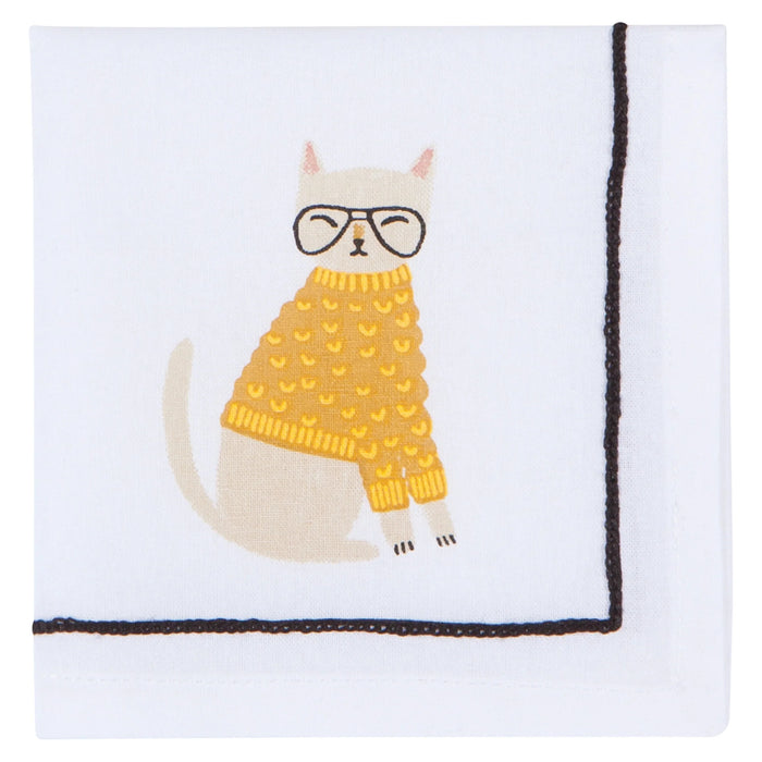 Danica Jubilee Cocktail Napkin Set Of 4 Feline Fine - Bear Country Kitchen