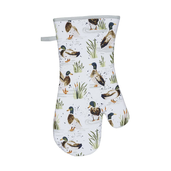 Ulster Weavers Oven Mitt - Farmhouse Ducks - Bear Country Kitchen