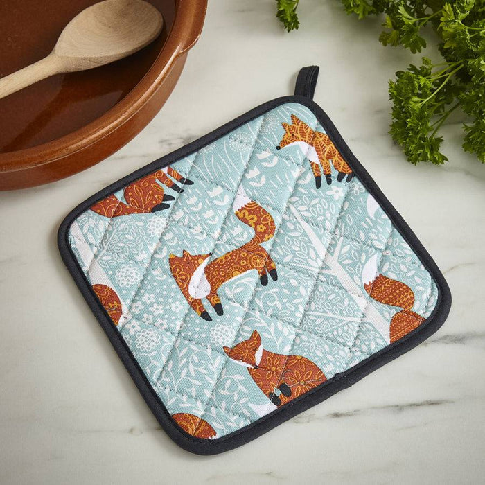 Ulster Weaver Pot Holder - Forgaing Fox - Bear Country Kitchen