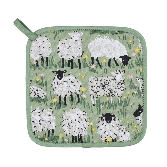 Ulster Weaver Pot Holder - Wooly Sheep - Bear Country Kitchen