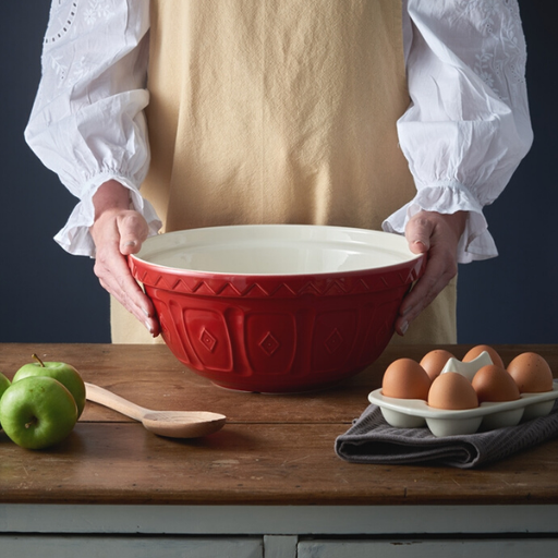 Mason Cash Mixing Bowl 29CM Red 4L - Bear Country Kitchen