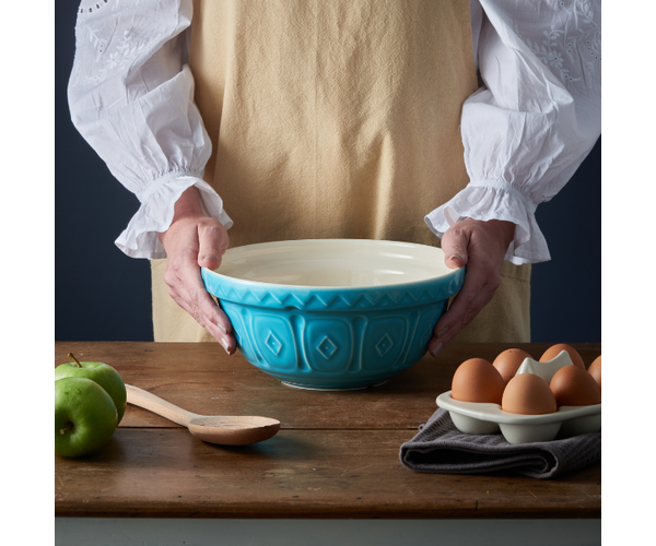 Mason Cash Mixing Bowl 24CM Turquoise - Bear Country Kitchen