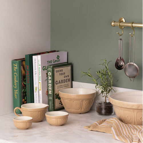 Mason Cash Multi Measure Bowl Set Of 3 Cane - Bear Country Kitchen