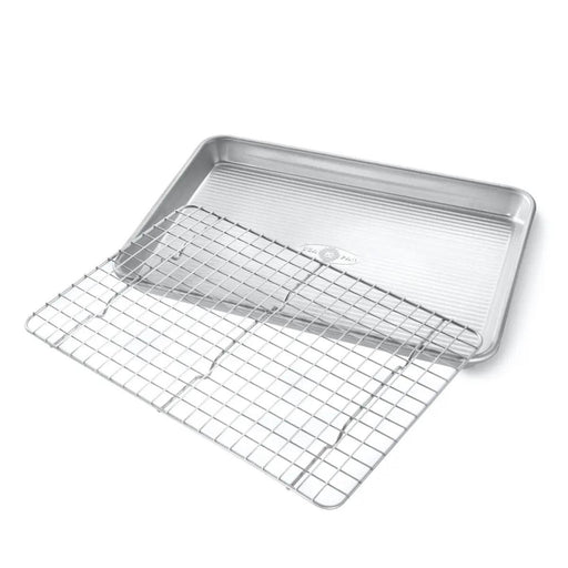 USA Pan Quarter Sheet with Cooling Rack - Bear Country Kitchen