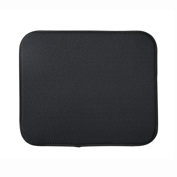 Foxrun Dish Drying Mat Black 16 x 18"