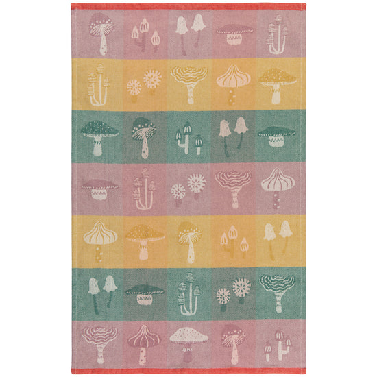 Danica Jubilee Jacquard Dishtowel Mushroom Gems - Bear Country Kitchen