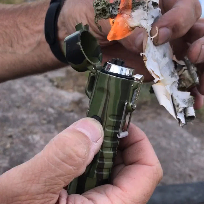 Sizzle Lighter - The Survival Black