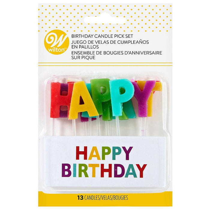 Wilton Birthday Candles - Happy Birthday - Bear Country Kitchen