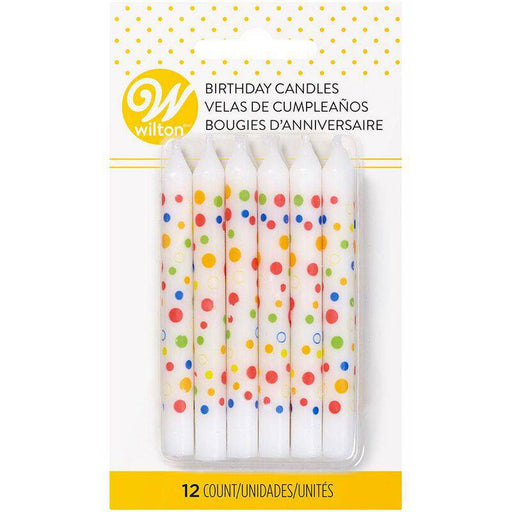 Wilton Birthday Candles - Sweet Dots - Bear Country Kitchen