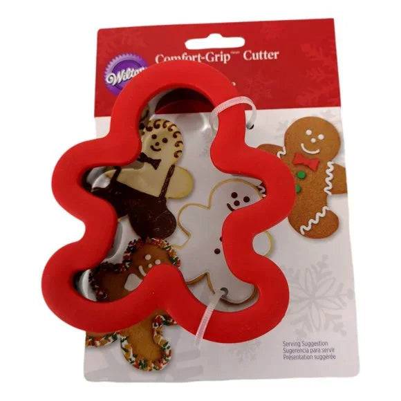 Wilton Comfort-Grip Cutter - Gingerbread Man - Bear Country Kitchen