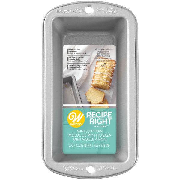 Wilton Recipe Right Mini Loaf Pan 5.75 x 3" - Bear Country Kitchen