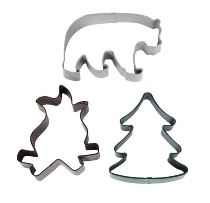 Wilton S/3 Cookie Cutters - Wilderness - Bear Country Kitchen