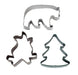 Wilton S/3 Cookie Cutters - Wilderness - Bear Country Kitchen