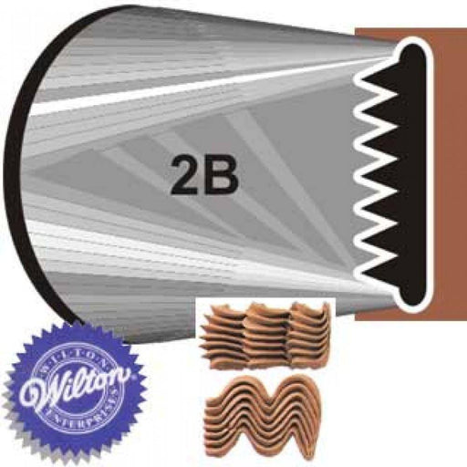 Wilton Cake Decorating Tip #2B Basketweave - Bear Country Kitchen