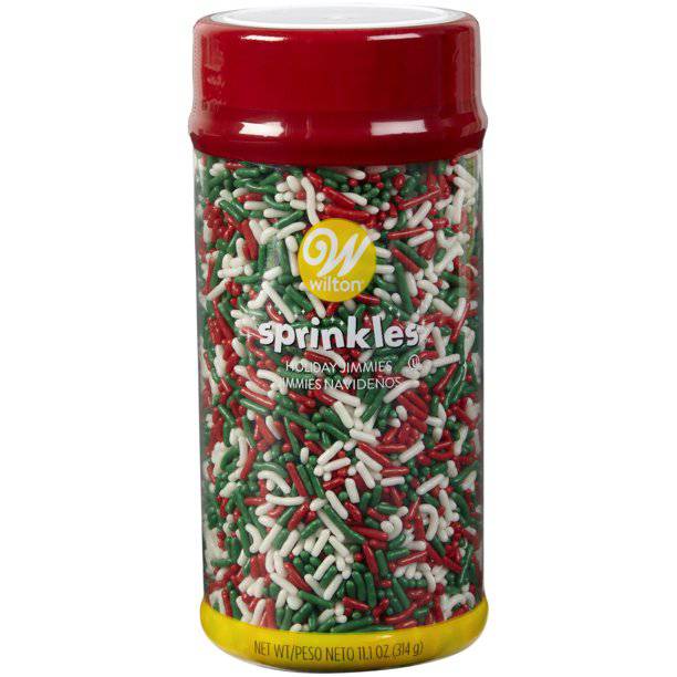 Wilton Christmas Sprinkles  Jimmies 314G - Bear Country Kitchen