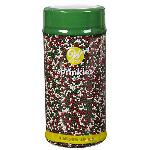Wilton Christmas Sprinkles Nonpareils 385G - Bear Country Kitchen