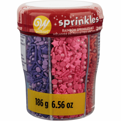 Wilton Sprinkles 6 Cell Rainbow Medley 186G - Bear Country Kitchen