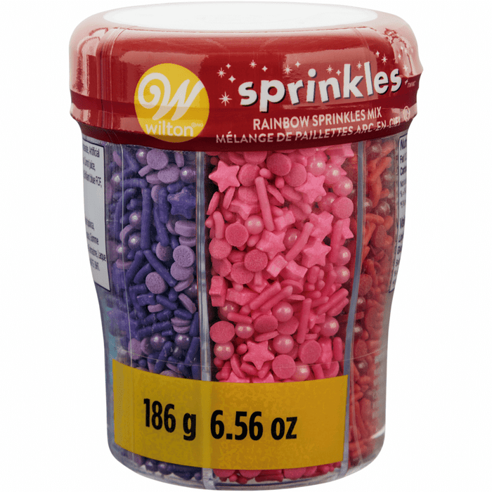 Wilton Sprinkles 6 Cell Rainbow Medley 186G - Bear Country Kitchen