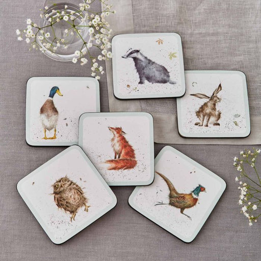 Wrendale Set Of 6 Coasters - Bear Country Kitchen