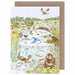 Wrendale Card Pack Of 8 The Riverbank - Bear Country Kitchen