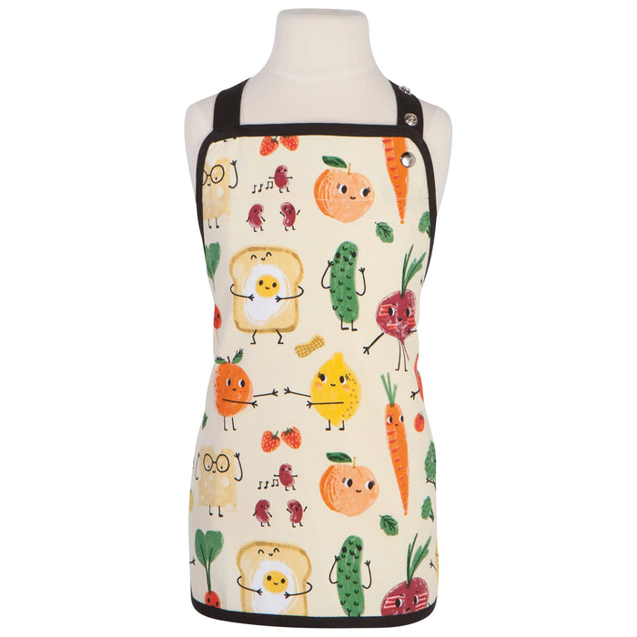 Danica Now Designs Kid's Apron Funny Food - Bear Country Kitchen
