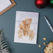 Wrendale Small Notebook A Highland Christmas - Bear Country Kitchen