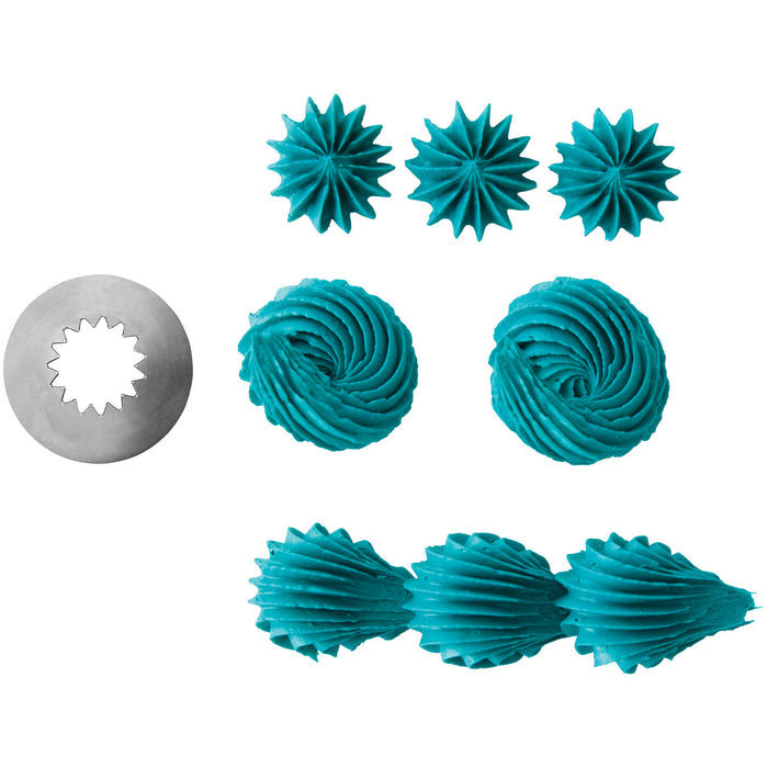 Wilton Tip #6B Large Open Star - Bear Country Kitchen