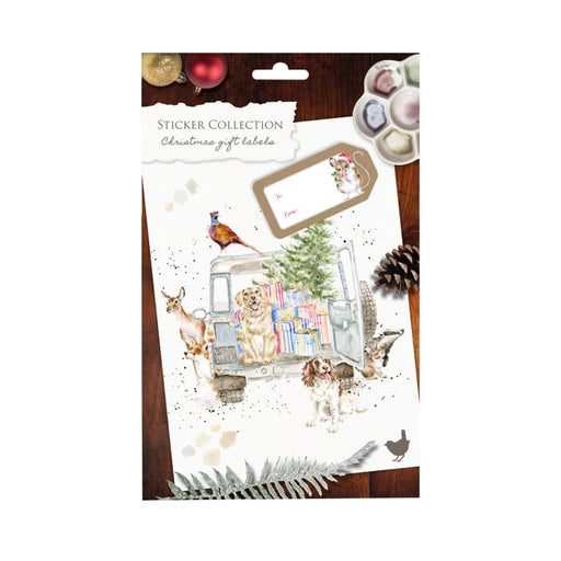 Wrendale Sticker Collection Christmas Gift Labels - Bear Country Kitchen