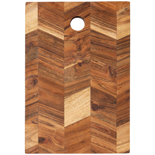 Danica Heirloom Small Acacia Board Chevron 10.25" x 7" - Bear Country Kitchen
