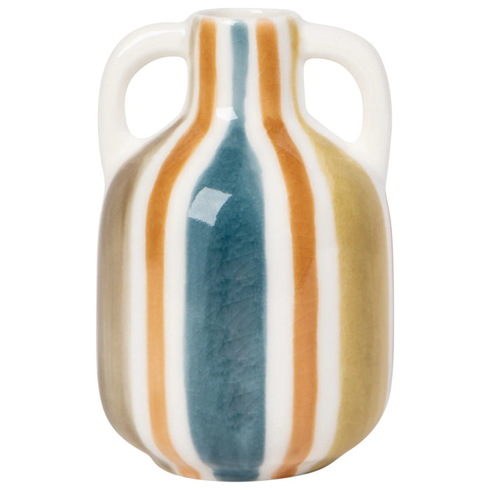 Danica Heirloom Bud Vase Rustic Stripe - Bear Country Kitchen