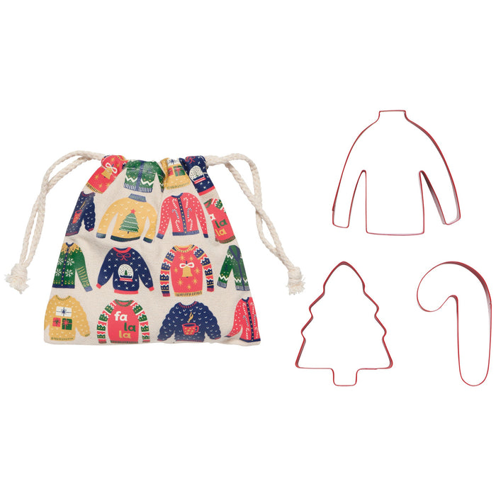 Danica Jubilee Cookie Cutter Set Of 3 Ugly XMAS Sweater