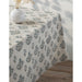 Danica Heirloom Block Print Tablecloth Clematis  152 x 228CM - Bear Country Kitchen