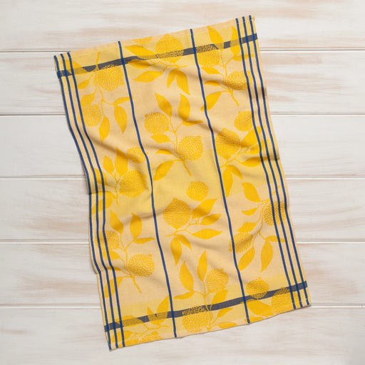Danica Jaquard Dishtowel Lemons - Bear Country Kitchen