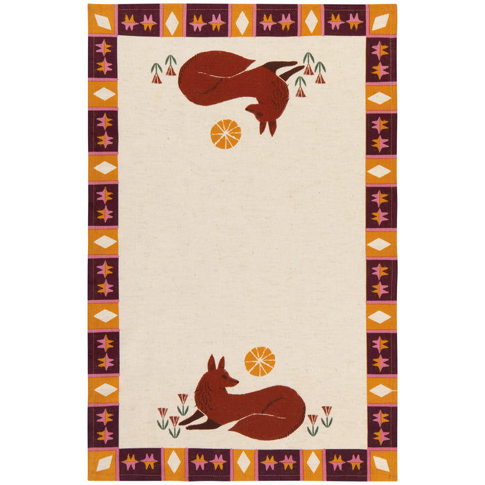 Danica Studio Linen Blend Dishtowel Set Of 2 Folktale - Bear Country Kitchen
