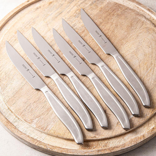 Henckels Steak Knife Set Of 6 Stainless Steel - Bear Country Kitchen
