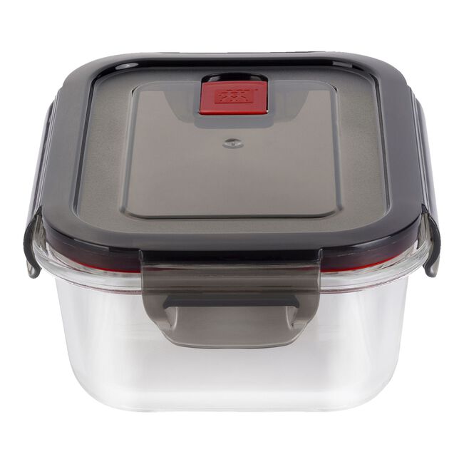 ZWILLING Gusto Glass Food Container 600ML Black - Bear Country Kitchen